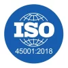 ISO 45001:2018 certified